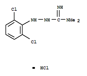 100751-79-9,Hydrazinecarboximidamide,2-(2,6-dichlorophenyl)-N,N-dimethyl-, hydrochloride (1:1),Hydrazinecarboximidamide,2-(2,6-dichlorophenyl)-N,N-dimethyl-, monohydrochloride (9CI)