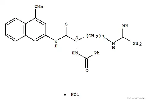 Molecular Structure of 100900-33-2 (BZ-ARG-4M-BETANA HCL)
