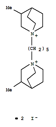100916-86-7,1,1'-Pentamethylenebis[3-methylquinuclidiniumiodide] (7CI),