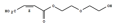 2-Butenedioic acid(2Z)-, mono[2-(2-hydroxyethoxy)ethyl] ester (9CI)
