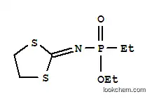 Molecular Structure of 1010-34-0 (Phosphonamidic acid,1,3-dithiolan-2-ylideneethyl-, ethyl ester (9CI))