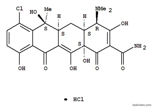 Molecular Structure of 101342-45-4 (4-EPICHLORTETRACYCLINE HYDROCHLORIDE)