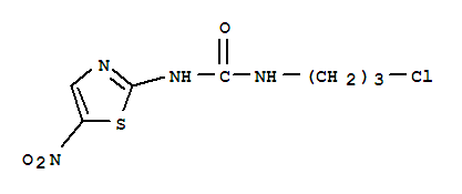 10136-59-1,Urea,N-(3-chloropropyl)-N'-(5-nitro-2-thiazolyl)-,Urea,1-(3-chloropropyl)-3-(5-nitro-2-thiazolyl)- (7CI,8CI); Ba 34358