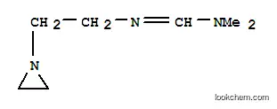 Molecular Structure of 101398-54-3 (Methanimidamide,N'-[2-(1-aziridinyl)ethyl]-N,N-dimethyl-)
