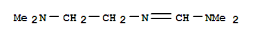 Molecular Structure of 101398-58-7 (Methanimidamide,N'-[2-(dimethylamino)ethyl]-N,N-dimethyl-)