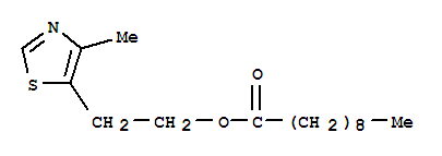 2-(4-Methyl-5-thiazolyl)ethyl decanoate
