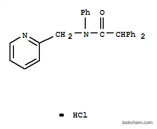 Molecular Structure of 101523-81-3 (2-{[(diphenylacetyl)(phenyl)amino]methyl}pyridinium chloride)