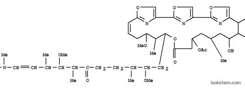 Molecular Structure of 101550-96-3 ((24Z)-20-{(10E)-11-[formyl(methyl)amino]-2,8-dimethoxy-3,7,9-trimethyl-6-oxoundec-10-en-1-yl}-12-hydroxy-10,22-dimethoxy-11,14,21-trimethyl-18-oxo-3,7,19,27-tetraoxa-29,30,31-triazatetracyclo[24.2.1.1~2,5~.1~6,9~]hentriaconta-1(28),2(31),4,6(30),8,24,26(2)