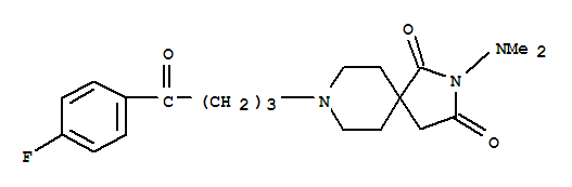 2,8-Diazaspiro[4.5]decane-1,3-dione,2-(dimethylamino)-8-[4-(4-fluorophenyl)-4-oxobutyl]-