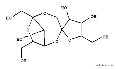 Molecular Structure of 101623-07-8 (Di-D-fructofuranose1,2':2,4'-dianhydride (9CI))