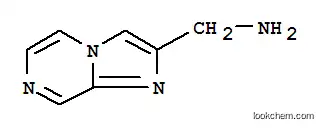 Molecular Structure of 1019030-08-0 (Imidazo[1,2-a]pyrazine-2-methanamine)