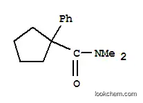 Molecular Structure of 101932-00-7 (N,N-dimethyl-1-phenylcyclopentanecarboxamide)