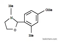 Molecular Structure of 101932-25-6 (2-(4-methoxy-2-methylphenyl)-3-methyl-1,3-oxazolidine)