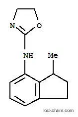 Molecular Structure of 101932-37-0 (N-(3-methyl-2,3-dihydro-1H-inden-4-yl)-4,5-dihydro-1,3-oxazol-2-amine)