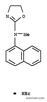 Molecular Structure of 101932-38-1 (N-methyl-N-(naphthalen-1-yl)-4,5-dihydro-1,3-oxazol-2-amine hydrobromide (1:1))