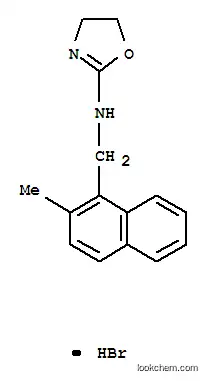Molecular Structure of 101932-39-2 (N-[(2-methylnaphthalen-1-yl)methyl]-4,5-dihydro-1,3-oxazol-2-amine hydrobromide)