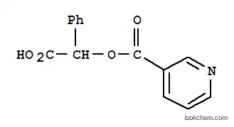 Molecular Structure of 101977-74-6 (NICOTINIC ACID CARBOXY-PHENYL-METHYL ESTER)