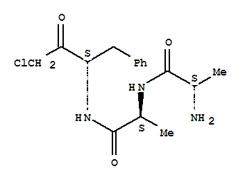 L-Alaninamide,L-alanyl-N-[(1S)-3-chloro-2-oxo-1-(phenylmethyl)propyl]-