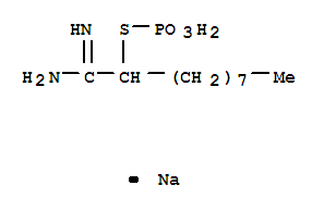 102305-60-2,Decanimidamide,2-(phosphonothio)-, monosodium salt (9CI),