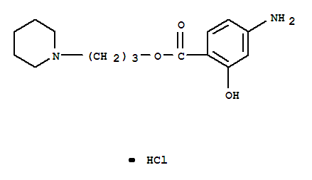 4-AMINO-SALICYLIC ACID 3-PIPERIDIN-1-YLPROPYL ESTER HCL