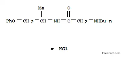 N-{2-oxo-2-[(1-phenoxypropan-2-yl)amino]ethyl}butan-1-aminium chloride