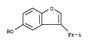 5-Benzofuranol,3-(1-methylethyl)-