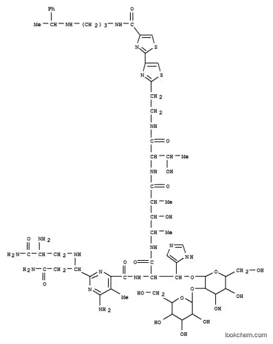 Molecular Structure of 102629-88-9 (Bleomycinamide,3B-O-de(aminocarbonyl)-N1-[3-[(1-phenylethyl)amino]propyl]-, (S)- (9CI))