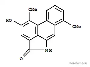 Molecular Structure of 102719-96-0 (Dibenz[cd,f]indol-4(5H)-one,2-hydroxy-1,7-dimethoxy-)
