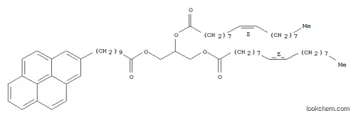 Molecular Structure of 102807-51-2 (1,2-DIOLEOYL-3-(PYREN-1-YL) DECANOYL-RAC-GLYCEROL)