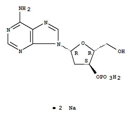 3'-Adenylic acid, 2'-deoxy-, disodium salt