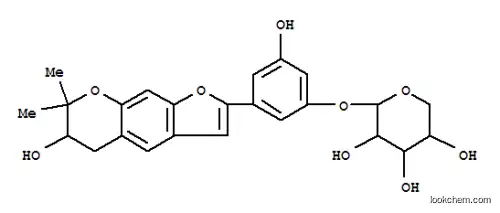 Molecular Structure of 102841-43-0 (Mulberroside C)