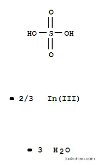 Sulfuric acid,indium(3+) salt (3:2), nonahydrate (8CI,9CI)