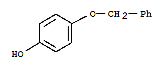 Molecular Structure of 103-16-2 (Phenol,4-(phenylmethoxy)-)