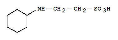 Molecular Structure of 103-47-9 (Ethanesulfonic acid,2-(cyclohexylamino)-)