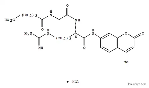 Molecular Structure of 103213-40-7 (GLUTARYL-GLY-ARG-AMC HCL)