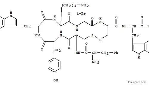 Molecular Structure of 103222-11-3 (VAPREOTIDE)