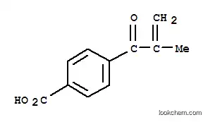 Molecular Structure of 10324-17-1 (4-(2-methylacryloyl)benzoic acid)