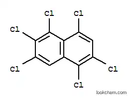 Molecular Structure of 103426-95-5 (1,2,3,5,6,8-hexachloronaphthalene)