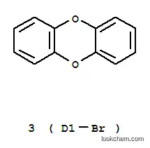 Molecular Structure of 103456-38-8 (TRIBROMODIBENZO-PARA-DIOXIN)