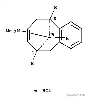 (5R,9R,11S)-N,N-dimethyl-5,6,9,10-tetrahydro-5,9-methanobenzo[8]annulen-11-amine hydrochloride (1:1)