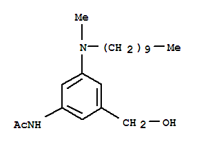 3-(N-ACETYLAMINO)-5-(N-DECYL-N-METHYLAMINO)BENZYL ALCOHOL