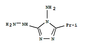 4H-1,2,4-Triazol-4-amine,3-hydrazinyl-5-(1-methylethyl)-