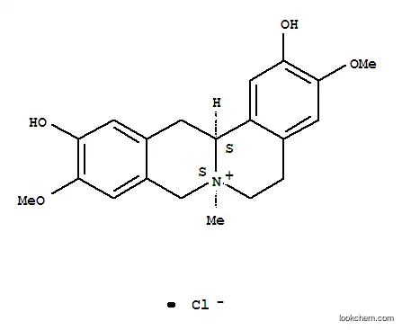 Molecular Structure of 104112-82-5 (PHELLODENDRINE CHLORIDE)