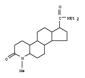 104199-89-5,N,N-diethyl-1-methyl-2-oxohexadecahydro-1H-indeno[5,4-f]quinoline-7-carboxamide,L 636-028