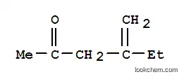 Molecular Structure of 104223-92-9 (2-Hexanone, 4-methylene- (9CI))