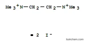 Molecular Structure of 10428-58-7 (1,2-Ethanediaminium,N1,N1,N1,N2,N2,N2-hexamethyl-, iodide (1:2))