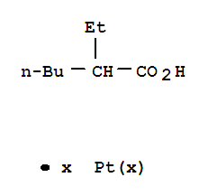 Hexanoic acid,2-ethyl-, platinum salt (1: )