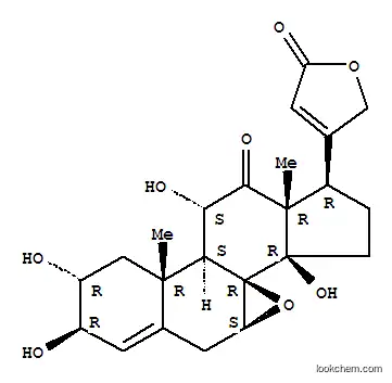 Carda-4,20(22)-dienolide,7,8-epoxy-2,3,11,14-tetrahydroxy-12-oxo-, (2a,3b,7b,11a)- (9CI)
