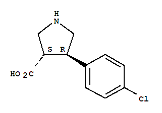 (3S,4R)-4-(4-CHLOROPHENYL)PYRROLIDINE-3-CARBOXYLIC ACID