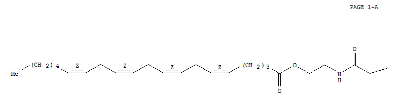 Glycine,N-[2-[bis(2-ethoxy-2-oxoethyl)amino]ethyl]-N-[2-oxo-2-[[2-[(1-oxo-5,8,11,14-eicosatetraenyl)oxy]ethyl]amino]ethyl]-,ethyl ester, (all-Z)- (9CI)